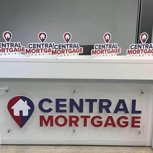 Central Mortgage Custom Sign